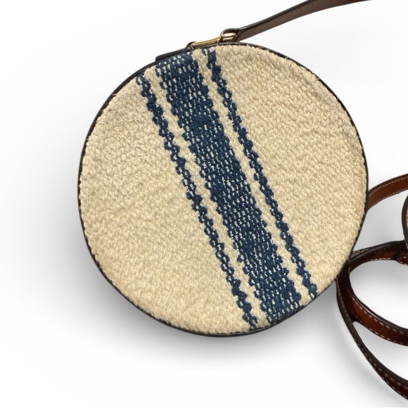 Celine Paris Round Logo Canvas Crossbody Bag - Picture 6 of 9